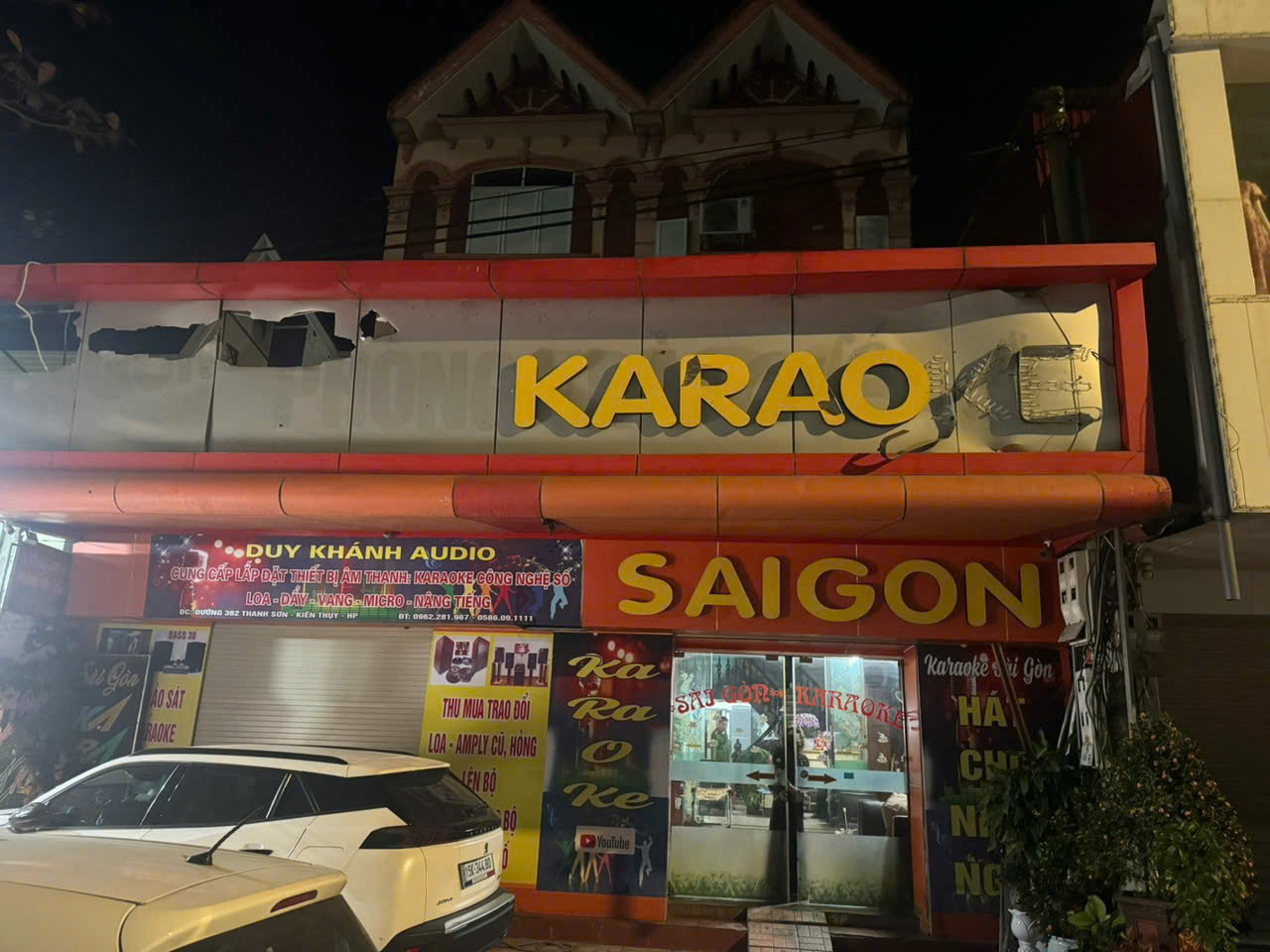 Cơ sở kinh doanh Karaoke Sài Gòn (Kiến Thụy) vi phạm 2 quy định về kinh doanh dịch vụ Karaoke